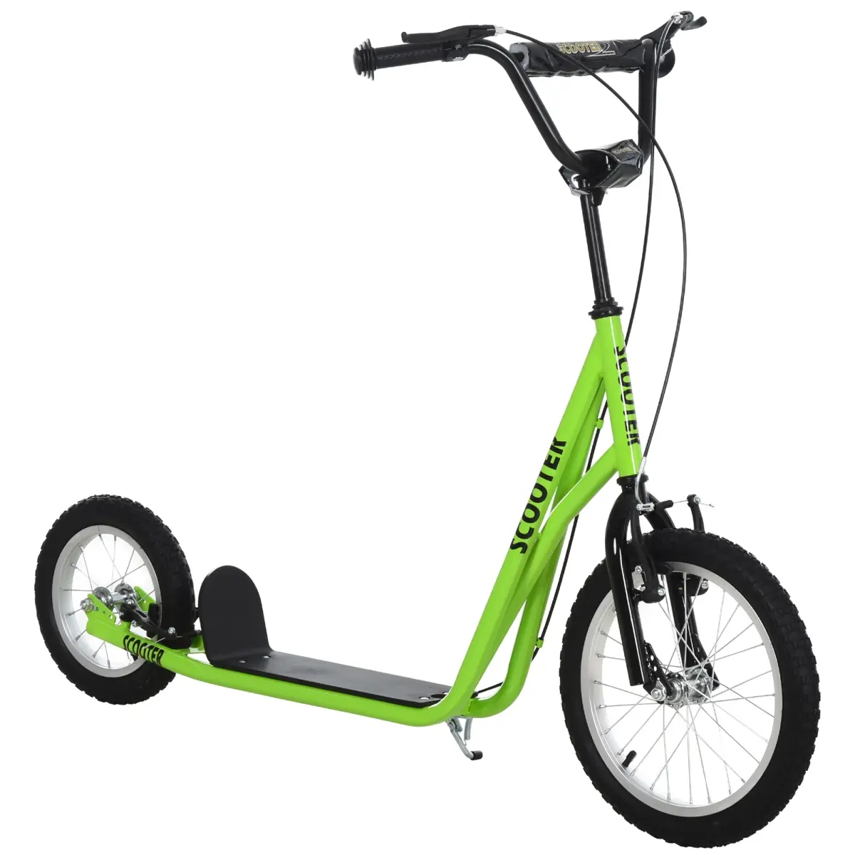 Compact 212 Main 371-019GN Aosom Teens Youth Scooter - Green