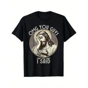 OMG You Guys I Never Said That Shirt Funny Sarcastic Quote T-Shirt Cotton Menswear Womenswear summer clothes graphic tee vacation outfits Graphic Tees