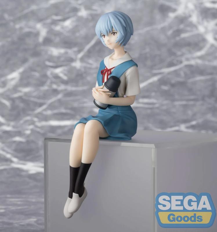 Rebuild of Evangelion Rei Ayanami Premium Perching Figure