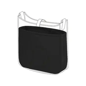 DGAZ Silky Purse Organizer Insert Fits Evelyne TPM/PM/GM/TGM Bags, Luxury Handbag & Tote Organizer, Simplicity bag organizer