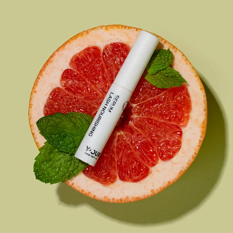 Y'OUR 5ml Lash & Eyebrow Nourishing Peptide Serum - Clover-Flower Boost, Hyaluronic Acid, Water-Infused Moisturizing Hydrator, Growth Promoter, Any Skin Type, Women's Valentine's Gift