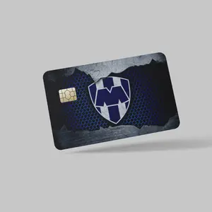 MONTERREY Credit Card Skin 2-Pack Precision Cut Scratch Resistant for Mayor Cards Easy Application Stylish Protection with Bear Design Halloween Edition American Flag Design