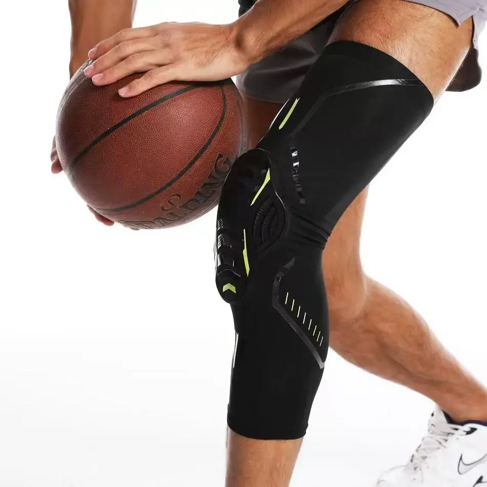 LHU Half-Piece Knee Band - Elastic Foam Padding Knee Protector with Elasticity & Enhanced Fit, Multi-Size Sports Support Brace for Basketball, Volleyball (Order 1 Size Up),summervibes Knee Compression Sleeve Knee Booster