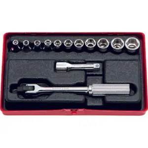 Koken 2262M 1/4 Sq. Dr. Socket set 6 point 13 pieces