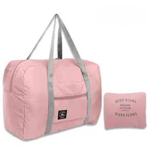 Large Capacity Storage Bags Foldable Nylon Travel Bag Clothes Organizers Unisex Luggage Women WaterProof Handbags Men Travel Bag Multifunctional Travel Bag