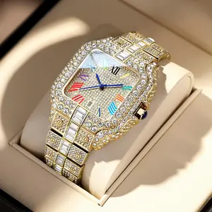 Premium Gold Iced Watch - Timeless Elegance With A Bold Twist
