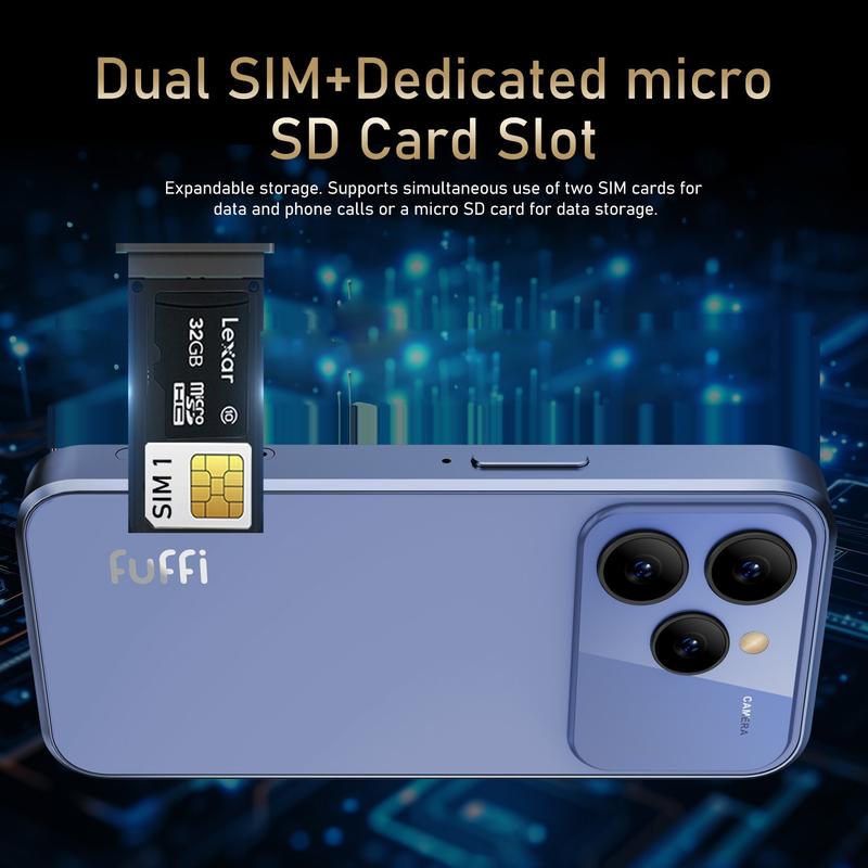 FUFFi-M17 Pro Mini Smartphone, 3.75 Inch Display, 2+16GB Storage, 3g Network, Dual Sim, Android 8.1, Fashionable Phone, New Model