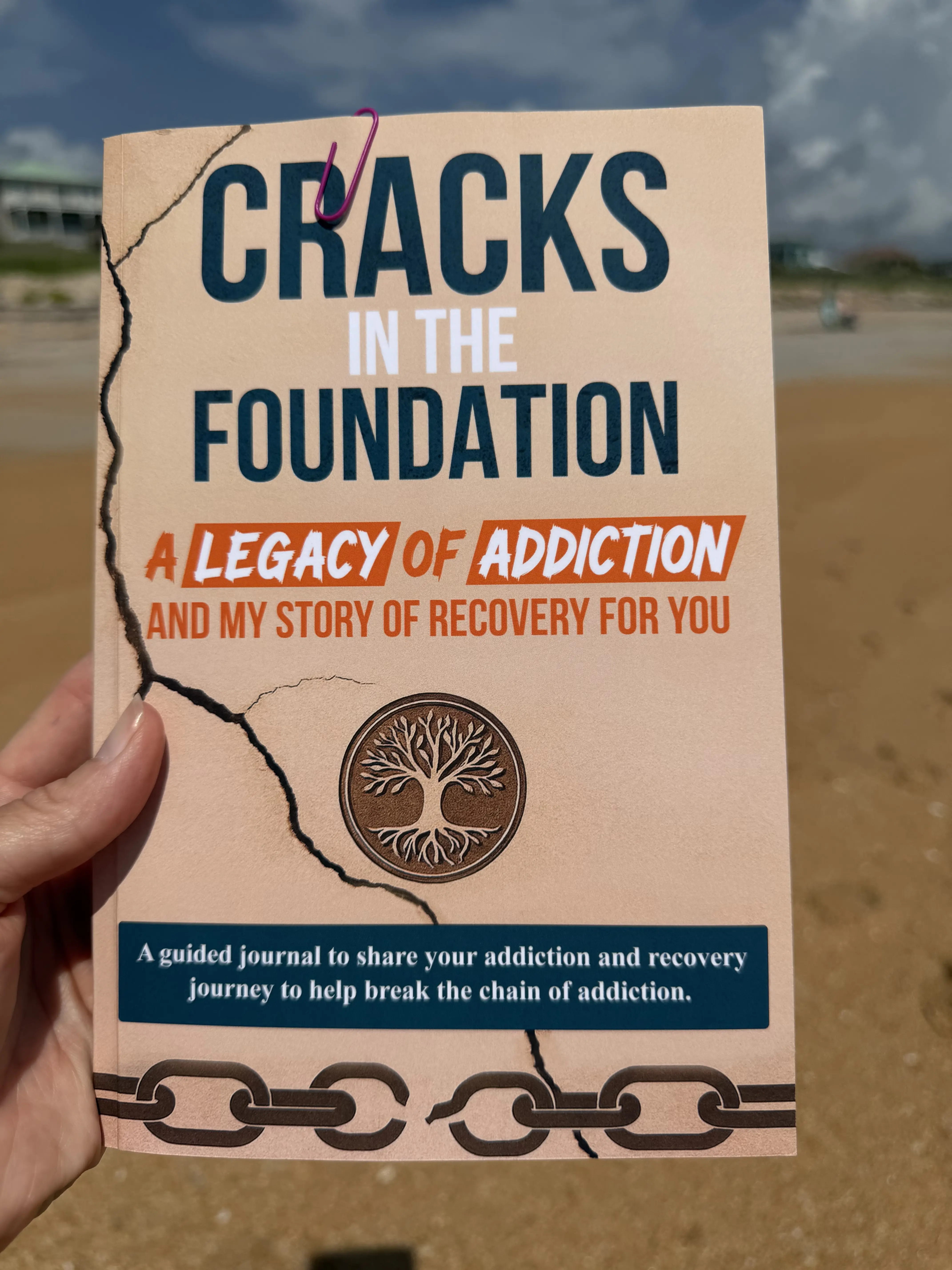 Cracks in the Foundation: Guided Self-Improvement Journal for Sharing Addiction Experiences & Recovery Journey to Break Addiction Cycles, Self-Help Book for Personal Growth