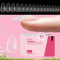 Short Almond 16Sizes 512Pcs(Only Tips)