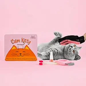 Calm Kitty Cat Massage Kit