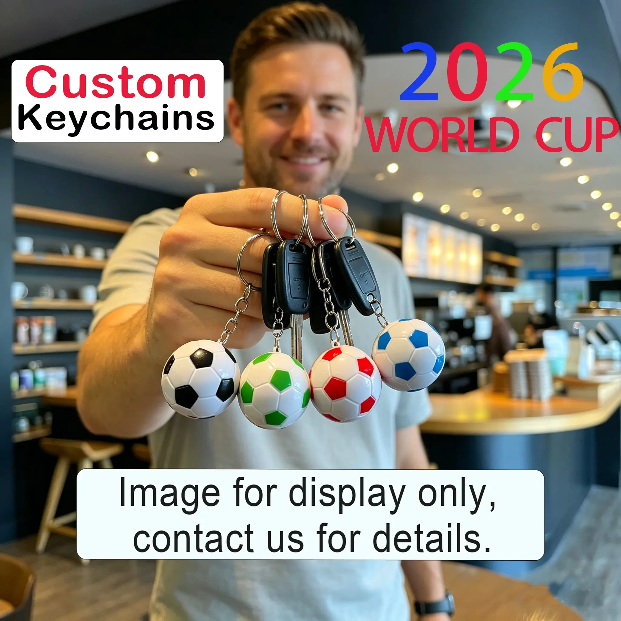 Free keychain — not for sale