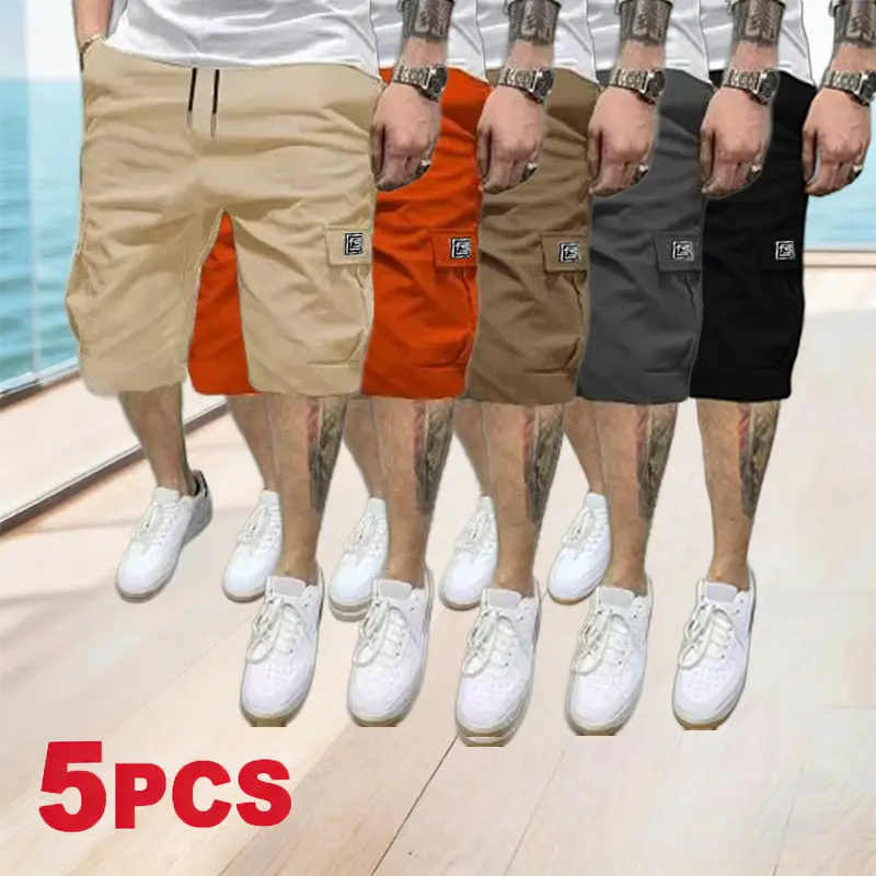 Khaki color + Orange color + Brown color + Gray co