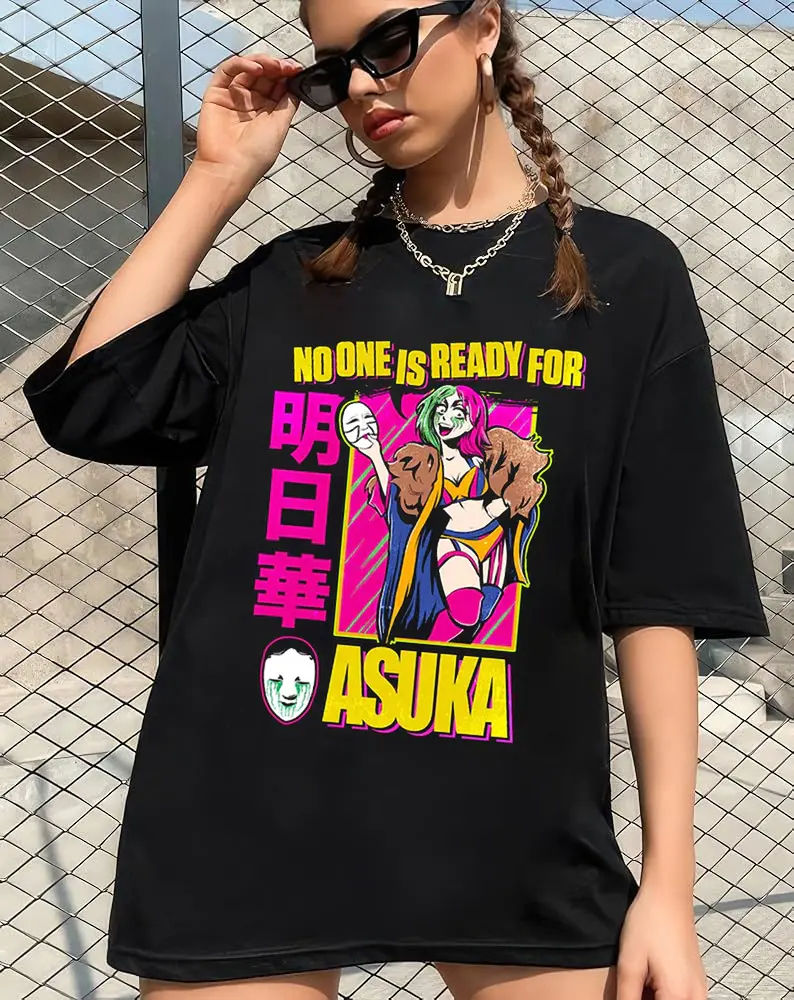 WWE Asuka No One Is Ready For Asuka Authentic T -Shirt HY1560