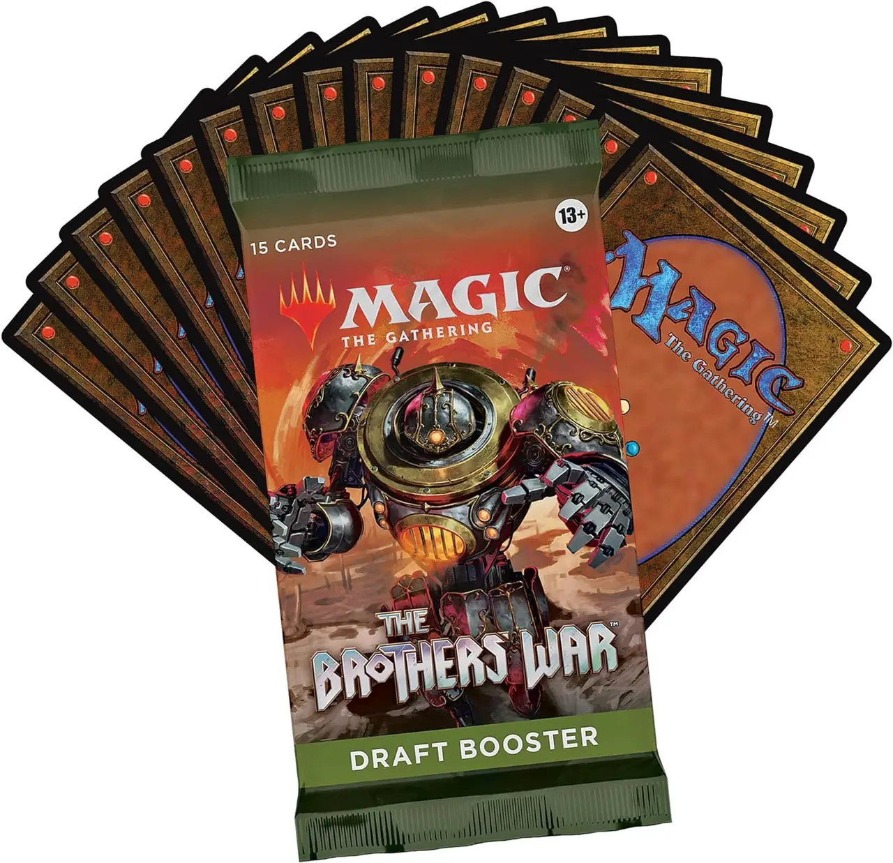 Magic the Gathering: The Brothers' War Draft Booster Pack - TikTok Shop
