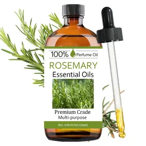 120ML Rosemary Aromatic Oil, Long-Lasting Scent, Home Use, Nail Hair Skin Care, Massage Diffuser Humidifier, Unisex, Meditation Gift