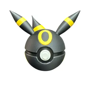 Umbreon - Inspired 3D Printed Poke Ball Collectible
