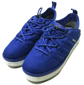 Pre-owned MONCLER Nylon Small Leather Goods × adidas Originals CAMPUS Leather Sneakers