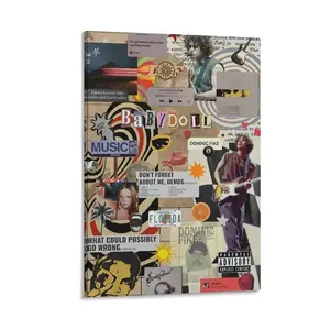 Dominic Fike Poster Canvas Wall Art For Room Aesthetic And Decor 11 Canvas Poster Bedroom Decor Sports Landscape Office Room Decor Gift