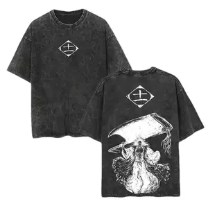 Kenpachi Zaraki Squads 11 Bleach Anime Double Printed Vintage  Washed Tee Unisex Oversize Anime Manga , Gift For Anime Fan Lover CBO 1KL