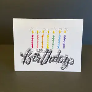 Handcrafted Birthday Cards for Office Stationery Supplies