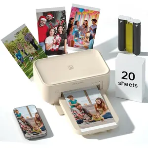 Portable Photo Printer for  & Android, 4x6 Studio-Quality  Picture Printer, 60s  Printing