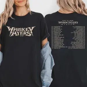 Whiskey Shirt Myers Tour 2025 Conncert Music Tour Inspired Unisex T-Shirt