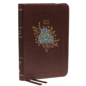 NKJV, Thinline Bible, Compact, Leathersoft, Burgundy, Red Letter, Comfort Print: Holy Bible, New King James Version by Thomas Nelson [Leathersoft Book]