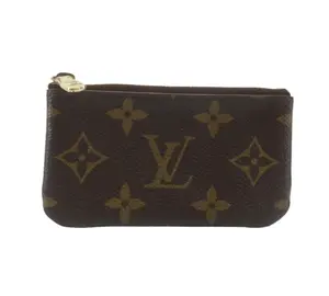 Pre-owned Louis Vuitton Monogram Coated Canvas Small Leather Goods Cle Monogram Canvas Missing Key Hook LOU.S.1088
