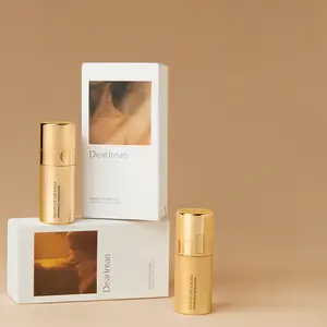 DearIrean 2pcs Fragrance highlighter balm, no-removing, easy-to-clean body balm, moisturizing natural pseudo-body deodorant body balm