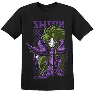Cotton SHTON Casual Round Neck Man's Shirt