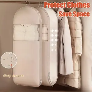 1pc Compression Storage Bags in Pink,Perfect for Vacuum Sealing Down Coats And Winter Clothing