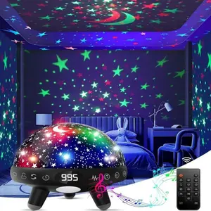 Kids Night Light Projector with Music.Baby Star Remote & Timer.Baby Sensory Lights Toys for Kids.Sound Machine Baby 29 Soothing Sound Sleeping.