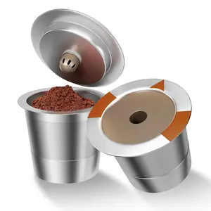Reusable K Cups and Coffee Pods for Keurig: Stainless Steel K Cups Coffee Filters Compatible 1.0 & 2.0 Coffee Makers Machine