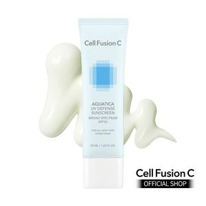 [Cell Fusion C] Aquatica UV Defense Sunscreen | SPF 50, No White Cast, Hydrating SPF Moisturizer, with PDRN