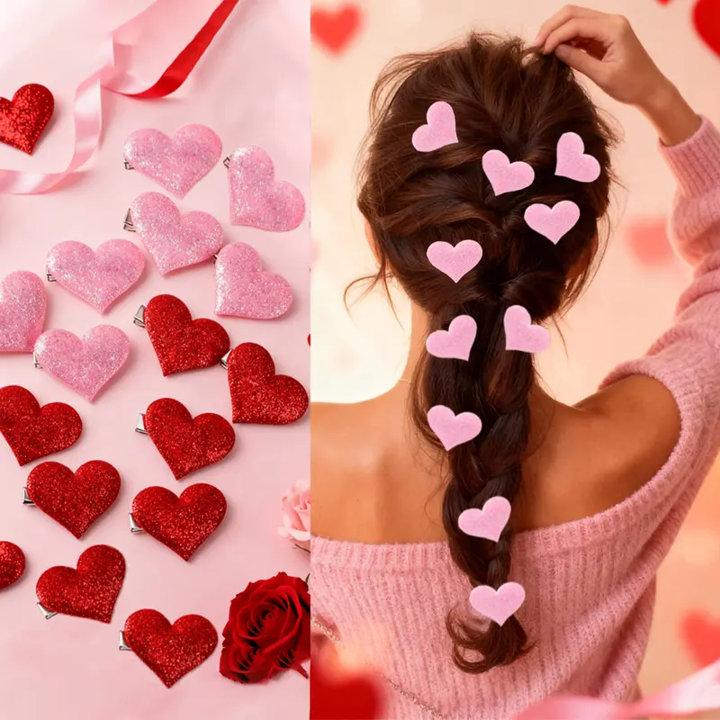 Nordstrom Red Heart Hair Accessory Red Hair Accessories for Women | Nordstrom main image 2
