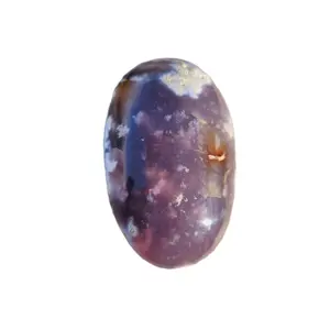 Purple Chalcedony Crystal Palmstone