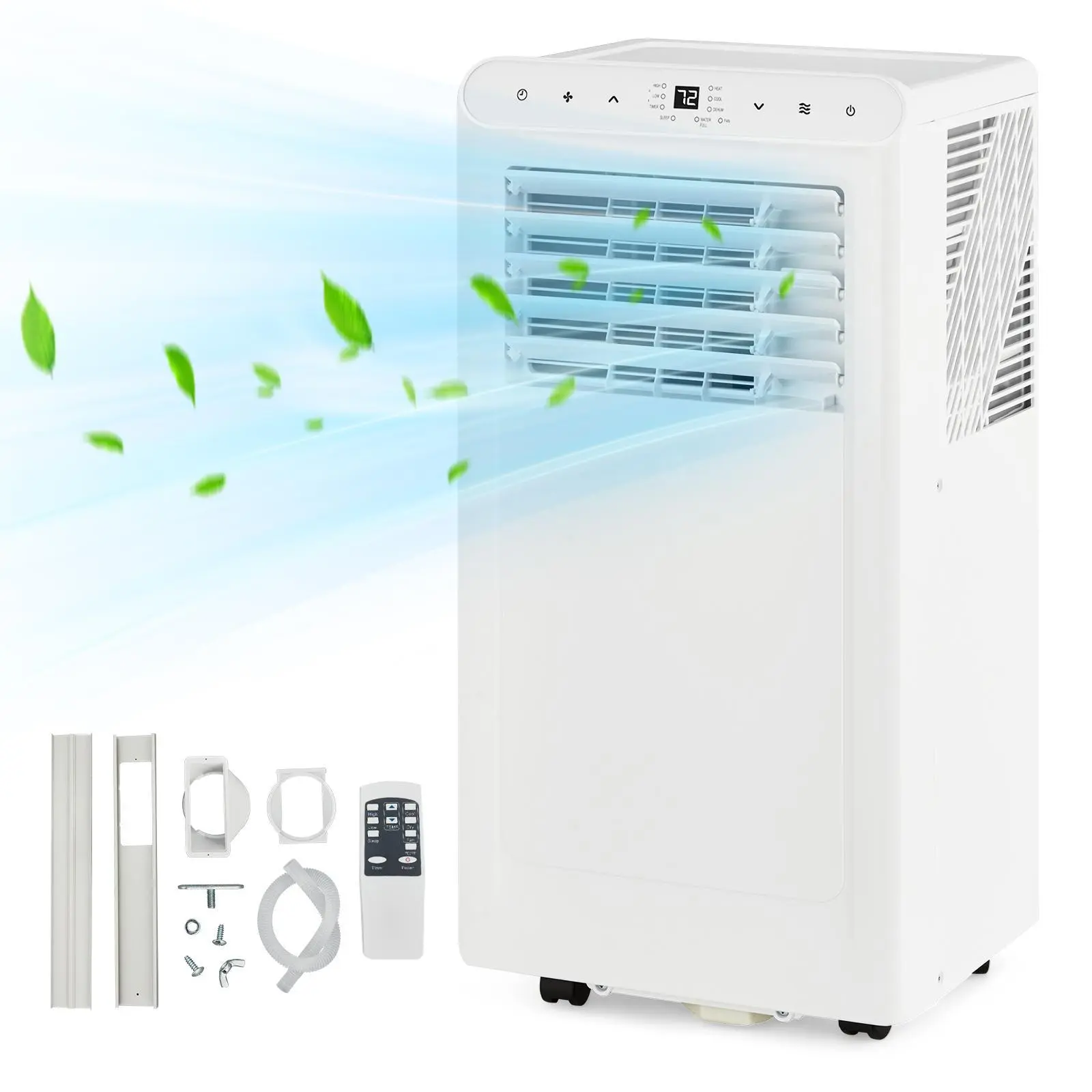 White Control Panel-8000 BTU(350 sq. ft)-A80
