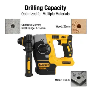 Dewalt DCH273 20V Brushless Rotary Hammer For Concrete Anchor Drilling lithium battery replacement drill tool construction work
