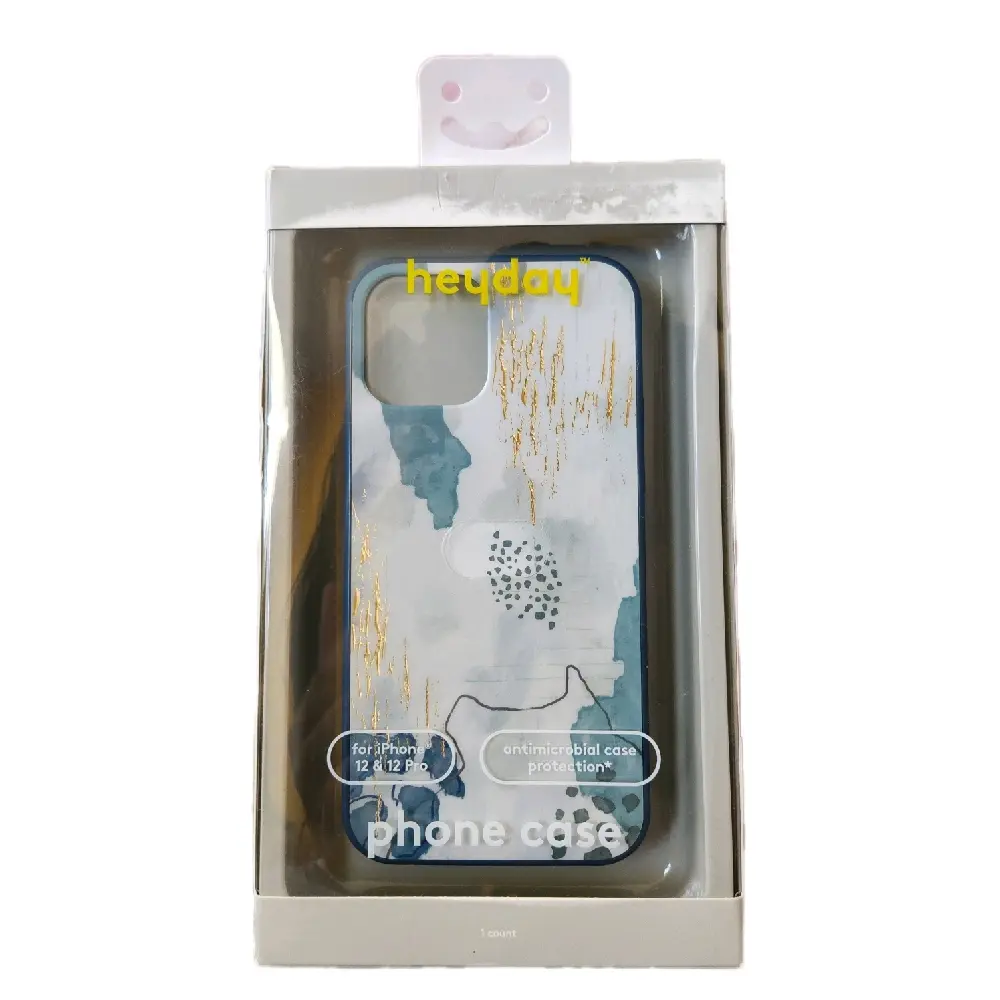 Heyday Blue and Gold Phone Case for iPhone 12/12 Pro - Lightweight Design, Compatible with Camera and Buttons, Ideal for Everyday Use - TikTok Shop Heyday Blue and Gold Phone Case for iPhone 12/12 Pro - Lightweight Design, Compatible with Camera and Buttons, Ideal for Everyday Use - TikTok Shop
