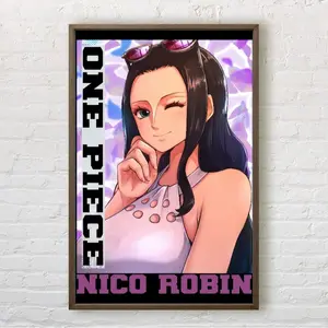 One Piece Nico Robin Poster, One Piece Anime Manga Poster, Gift For Fan