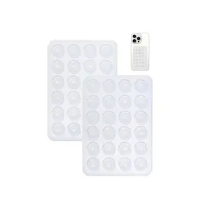 1Pcs Silicone Suction Phone Case Adhesive Mount Anti-Slip Hands-Free Phone HolderHARD EDGE