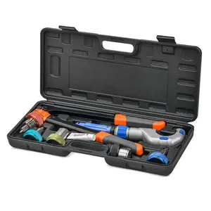 IWISS Pipe Expansion Tool Set for 3/8" to 1-5/8" HVAC Refrigeration Tubing, with Deburring Tool and Pipe Cutter, IWS-3858C