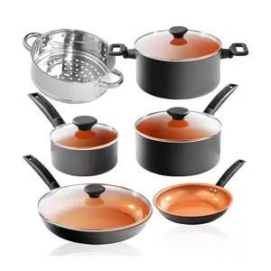 Gotham Steel Pro Premier 10 Piece Nonstick Cookware Set