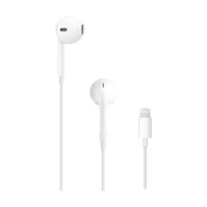 Apple EarPods Headphones with Lightning Connector, Wired Ear Buds for iPhone with Built-in Remote to Control Music, Phone Calls, and Volume