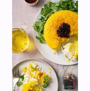 2Gram Heray Saffron,Premium Afghani Saffron Threads(Super Negin Quality A+) Fresh Pure All Red Thread Saffron Spice for Bouillabaisse Risotto, Paella, Tea's.. , 2Gram Square Glass Jar, Healthcare, Fitness