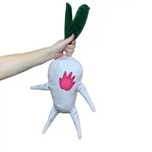 Anime Mashle: Magic and Muscles Carrot Plush Doll 35cm Mash Burnedead Soft Stuffed Funny Pillow Cosplay Prop