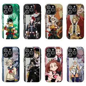 My Hero Academia Anime-Style Case Suitable for iPhone 17-11 Pro Max/Plus and  Samsung Galaxy S23-25
