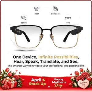 【W5】MIRO Smart Audio Glasses – 10-Hour Battery, Blue Light Filter & Stereo Audio, Ideal for Meetings, Work, Travel & Daily Use, Comfortable & Stylish, Thoughtful Tech Gift for Professionals & Music Lovers During Holidays