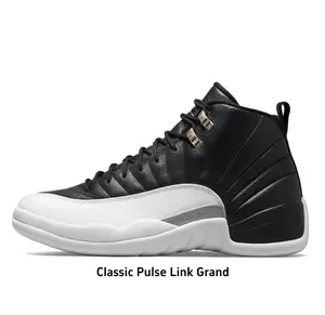Black White High Top Leather Basketball Sneakers Men Casual Sport Shoes