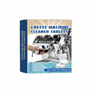 Coffee Machine Cleaning Tablets Coffee Maker Descaler Tablets Espresso Machine Cleaner Effervescent Descaling Tablets Remove Limescale Oil Residue Stains for Coffee Machines Kettles Kitchen Appliances